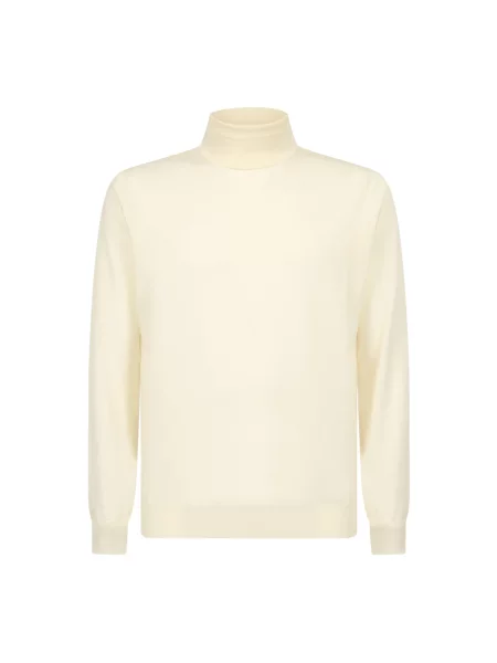 Sweter z golfem Dell'oglio do golfa biały
