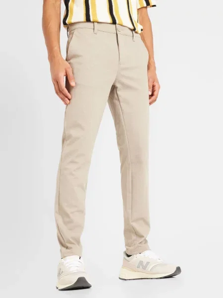Only & Sons Pantaloni eleganți Mark taupe gri