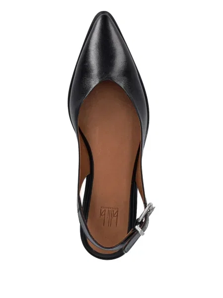 Pantofi cu toc Billi Bi fără toc negru
