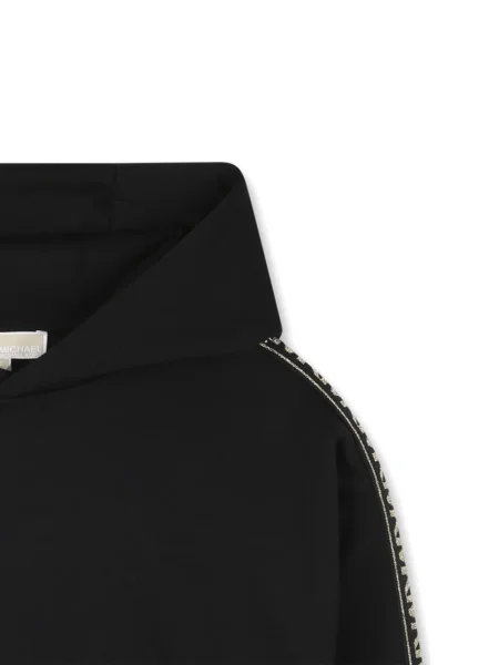 Bluza z kapturem dziecięca Michael Kors czarna