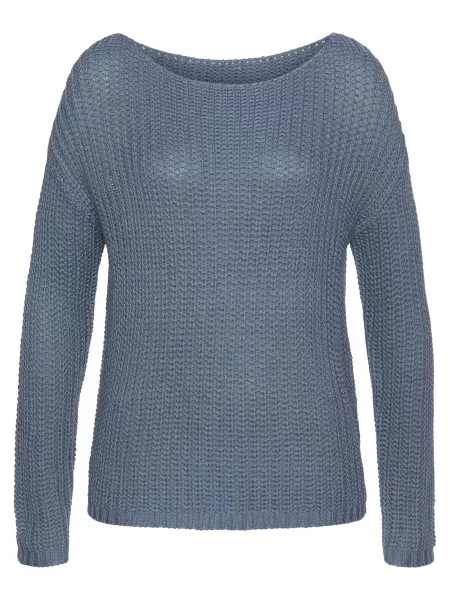 LASCANA Pulover albastru