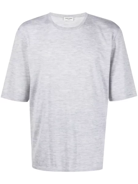 Hanorac crewneck Saint Laurent gri