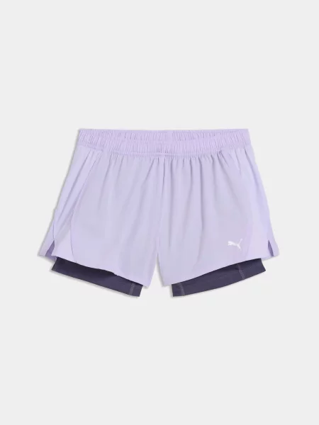 Спортивні шорти PUMA Run Velocity 3 Short W комбінований верх фіолетовий