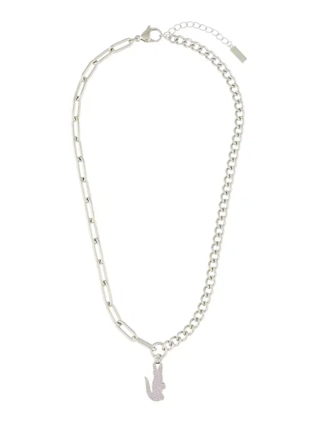 Palton Lacoste argintiu