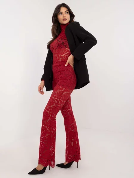 Pantaloni Italy Moda roșu