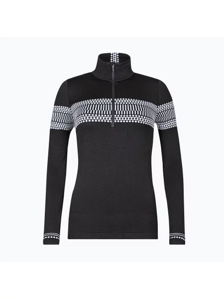 Дамски термо суитшърт Newland Danica black/white бяло