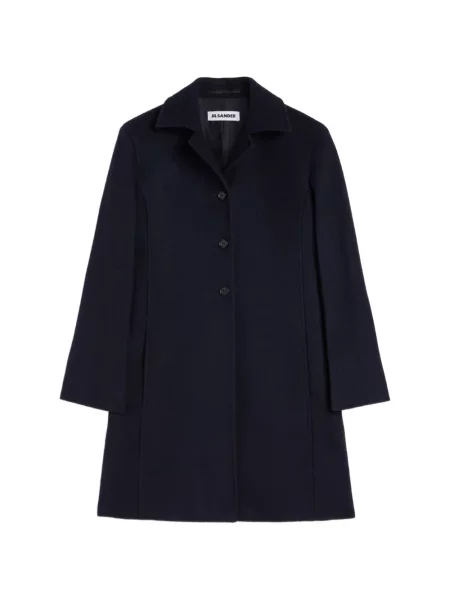 Lung palton Jil Sander albastru