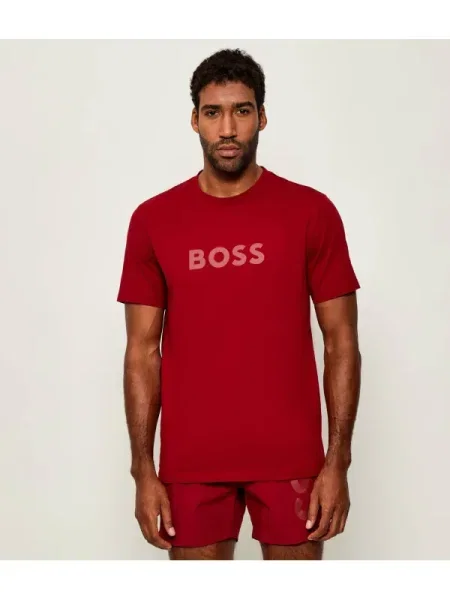 BOSS BLACK Tricou RN negru