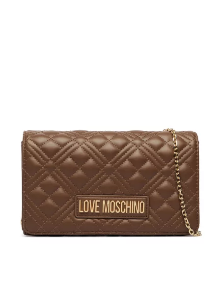Love Moschino Geantă de umăr maro verde