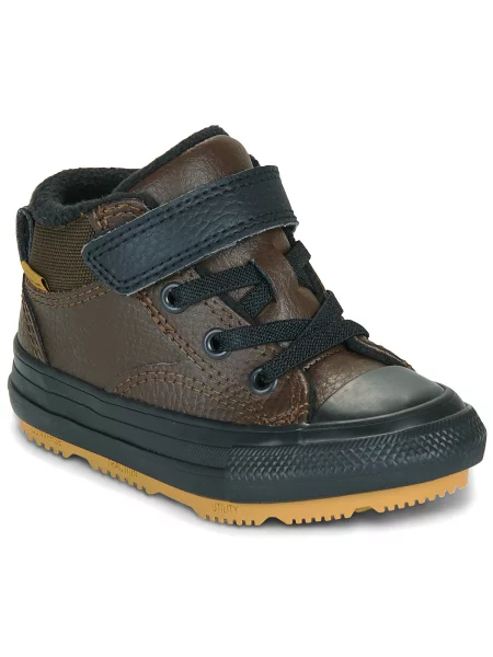 Členkové topánky Converse hnedá
