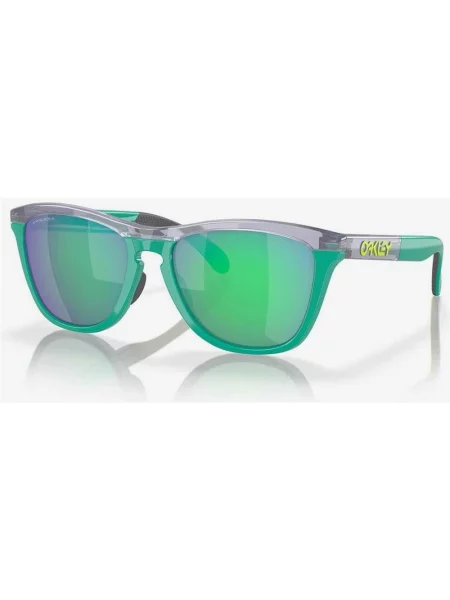 Okulary Oakley Frogskins Range Transparent Lilac/Celestial soczewki Prizm Jade zielone