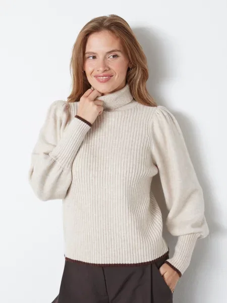 Co'couture Pulover Row crem