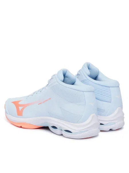 Mizuno Încălțăminte pentru sporturi de interior Wave Lightning Pro Mid deschis albastru