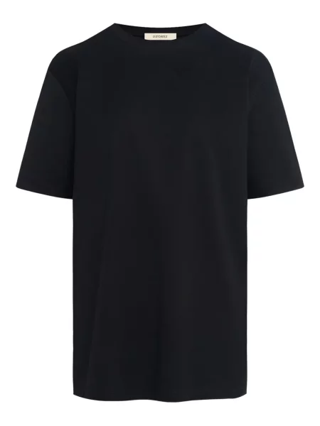 Tricou 12 Storeez cu decolteu rotund negru