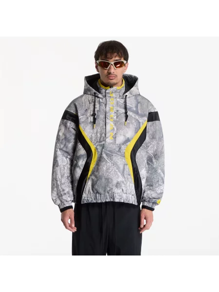 Μπουφάν Jordan Brooklyn Realtree Jacket White/ Black/ Bright Citron M λευκό