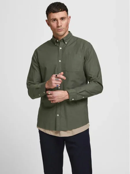 JACK & JONES Ing Oxford' khaki