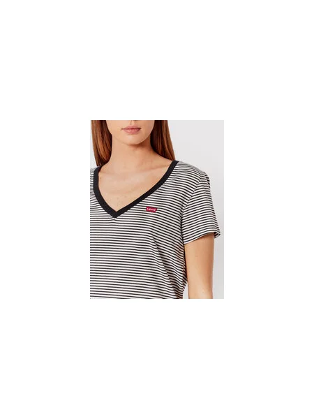 Levi's® Póló Perfect V-Neck Tee Színes fehér