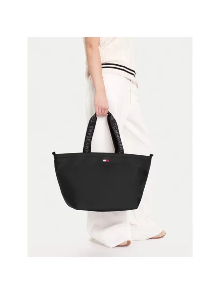 Tommy Jeans Torba Ess Daily Tote czarny