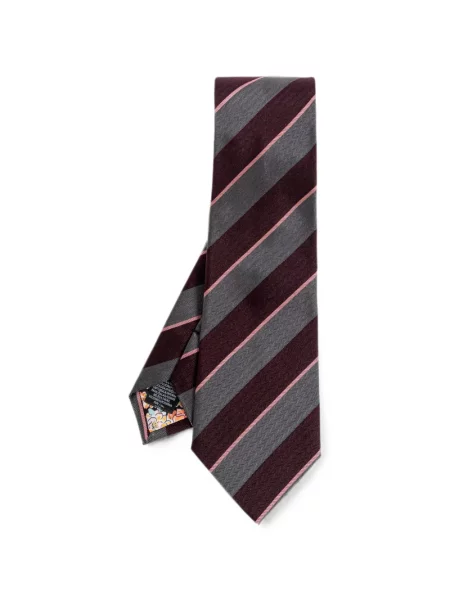Cravată Paul Smith cu dungi roșu