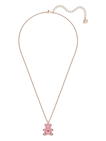 Colier Swarovski teddy roz