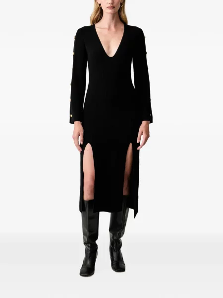 Rochie midi Elisabetta Franchi negru