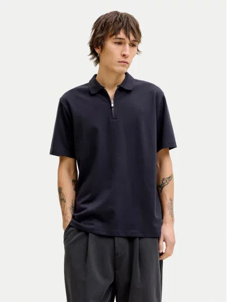 Jack & Jones Polo marškinėliai Blaethan Tamsiai mėlyna