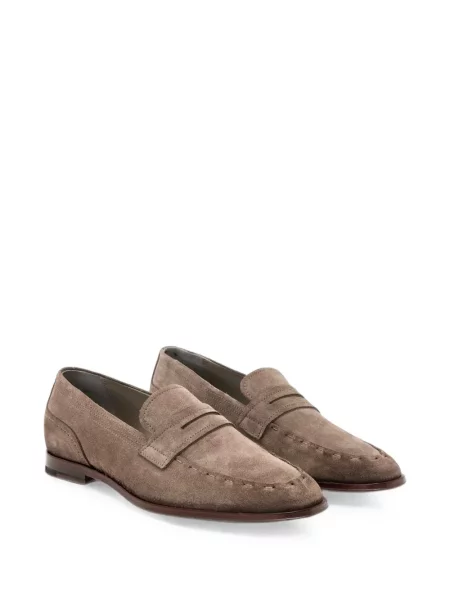 Loafersy Allsaints hnedá