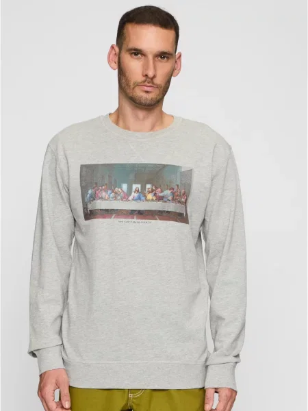 Pulover Mister Tee siva