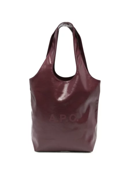 Geantă shopper A.p.c. roșu