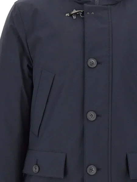 Geacă Fay cu glugă albastru