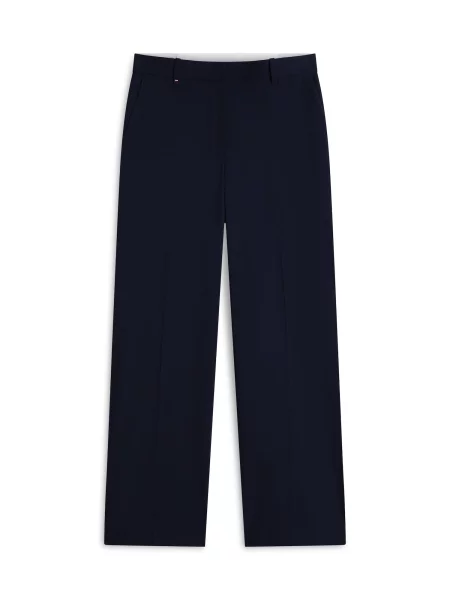 TOMMY HILFIGER Nohavice s pukmi námornícka modrá