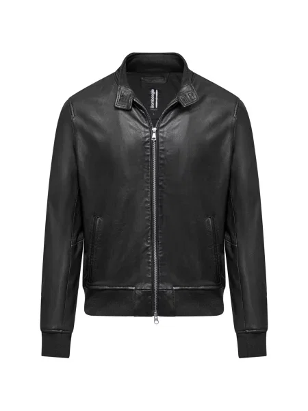 Geanta de piele Bomboogie negru