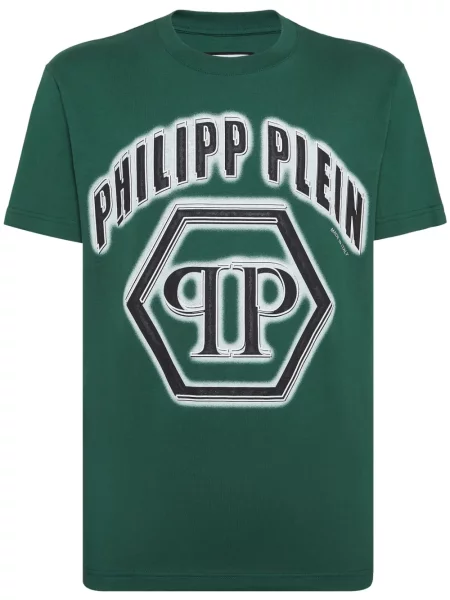 Tricou grafic Philipp Plein cu imagine