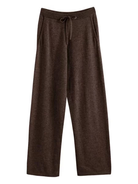 Pantaloni Chinti & Parker din cașmir maro