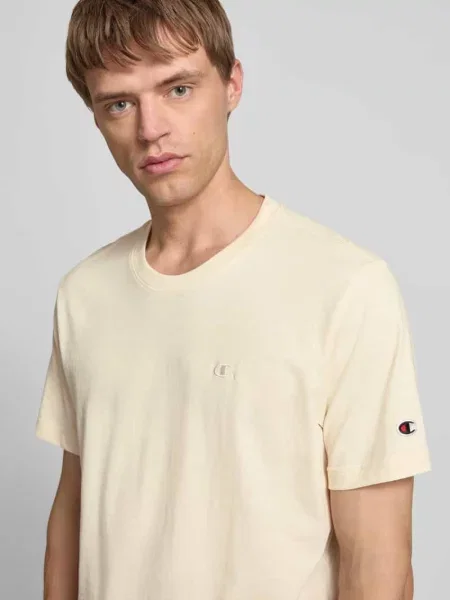 T-shirt z wyhaftowanym logo model ‘ICONS’ Champion biała