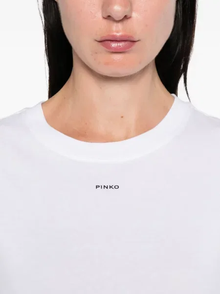 Tricou Pinko cu imagine alb