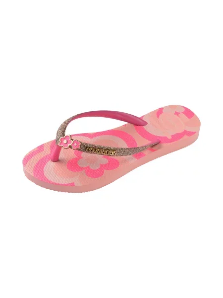 HAVAIANAS Szandálok khaki rózsaszín lila