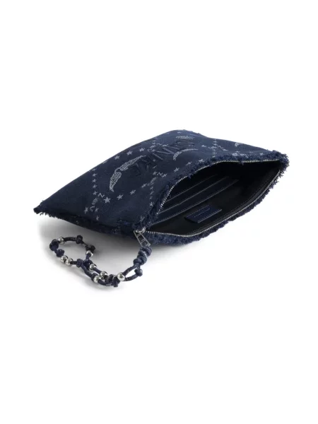 Torebka Zadig & Voltaire niebieska
