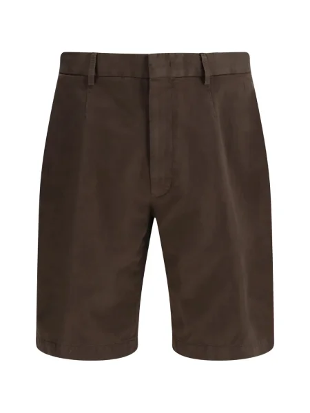 Pantaloni scurți Zegna maro