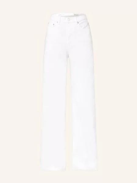 Ag Jeans Džíny New Baggy opwh optic white bílé