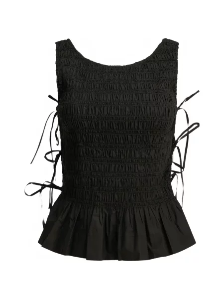 Top Ganni negru