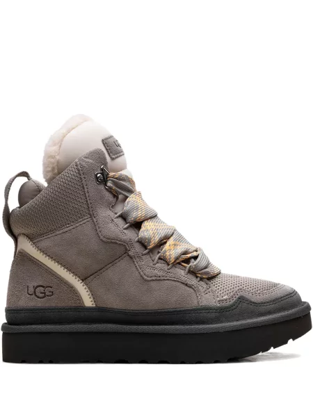 Sneakerși Ugg din piele de căprioară gri