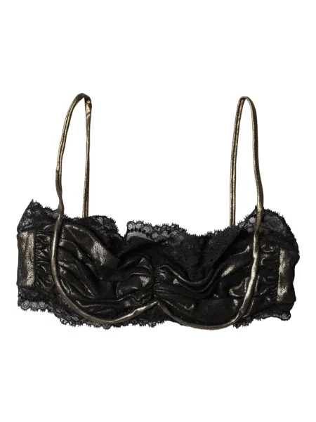 Biustonosz balkonetka Dolce And Gabbana czarna