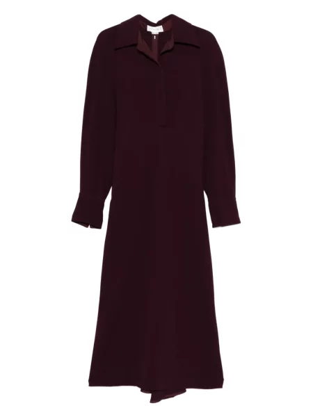 Midi ruha Victoria Beckham lila