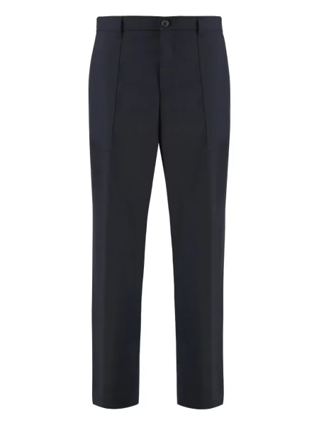Pantaloni Boss de lână negru