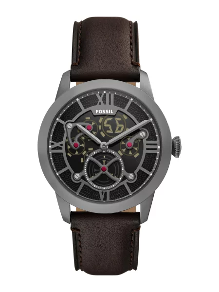 FOSSIL Ceas analogic TOWNSMAN maro închis gri