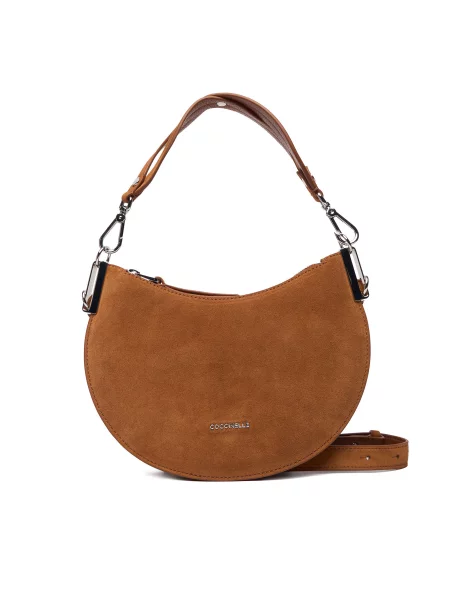 Coccinelle Torba za čez ramo Sunup konjak rjava