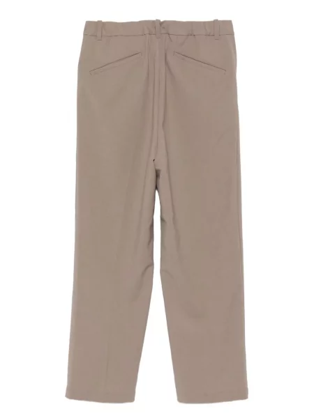 Pantaloni Goldwin plisate maro