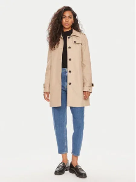 Tommy Hilfiger Trenčkot Heritage Single béžová