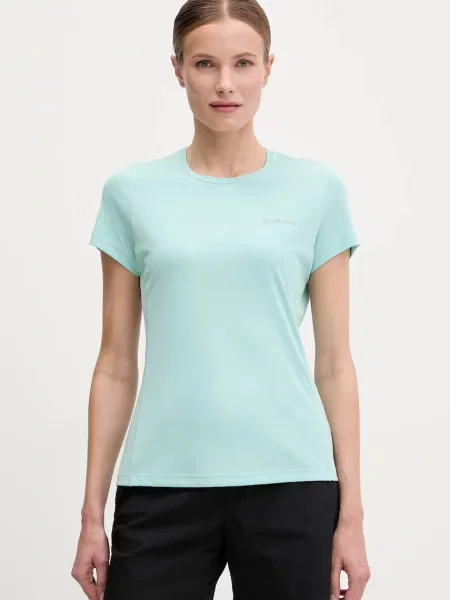 Спортна тениска Columbia Zero Rules тюркоазено